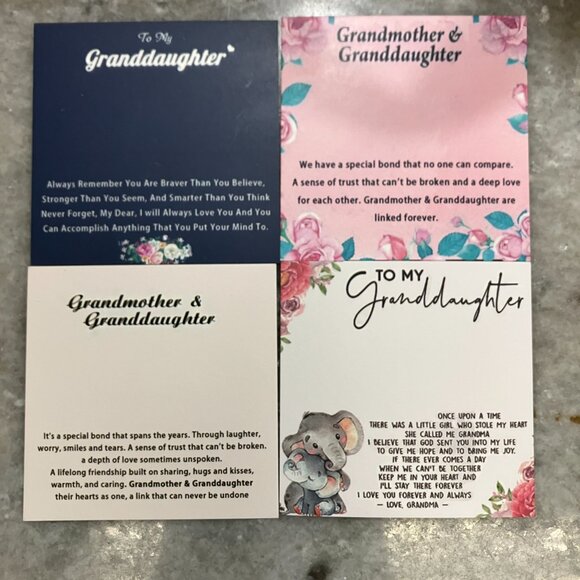 Elegant Silver Infinity Heart Necklace for Granddaughter - Picture 7 of 8